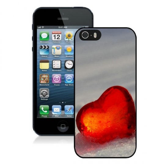 Valentine Snow Love iPhone 5 5S Cases CIA - Click Image to Close